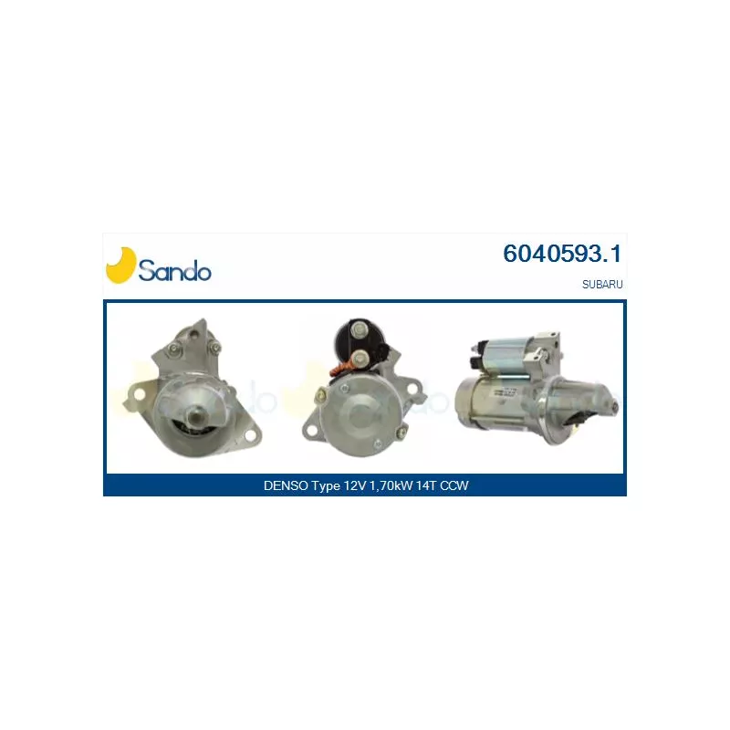Démarreur SANDO 6040593.1
