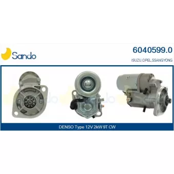 Démarreur SANDO 6040599.0