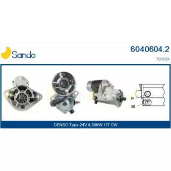 Démarreur SANDO 6040604.2