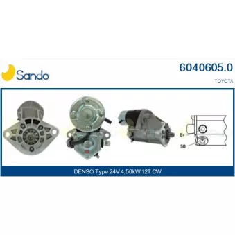 Démarreur SANDO 6040605.0