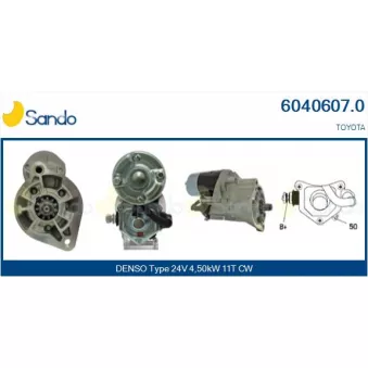 Démarreur SANDO 6040607.0