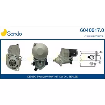 Démarreur SANDO 6040617.0