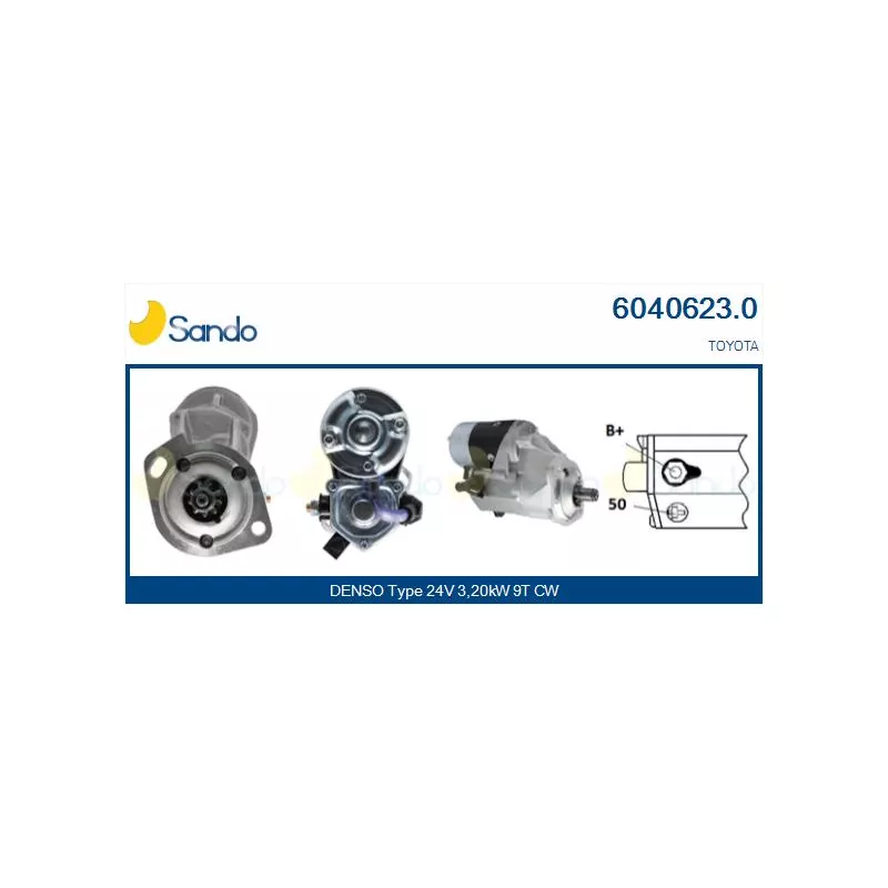 Démarreur SANDO 6040623.0