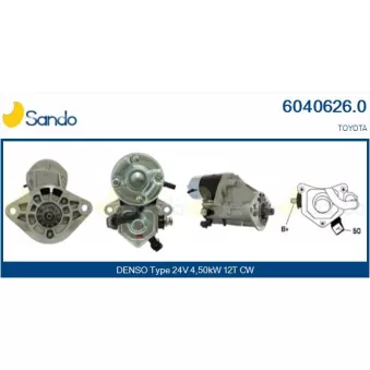Démarreur SANDO 6040626.0