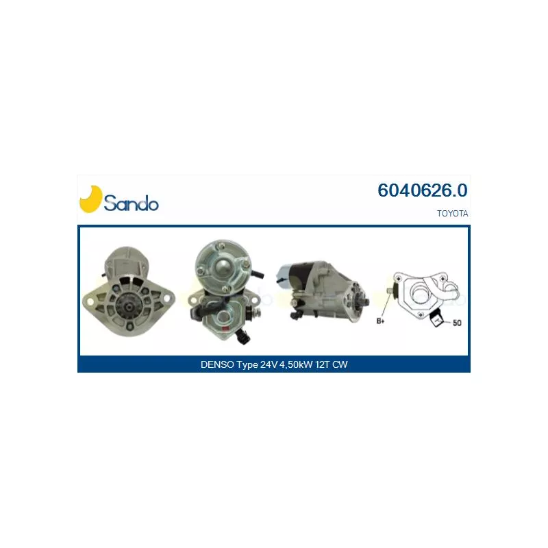 Démarreur SANDO 6040626.0