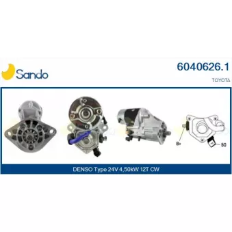 Démarreur SANDO 6040626.1