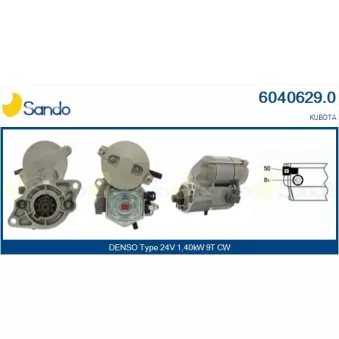 Démarreur SANDO 6040629.0