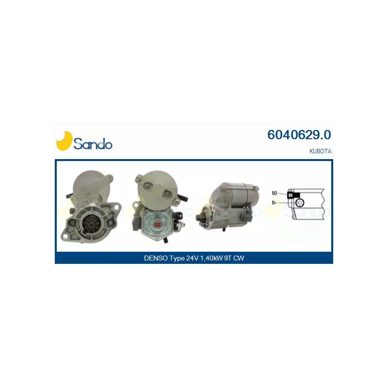 Démarreur SANDO 6040629.0