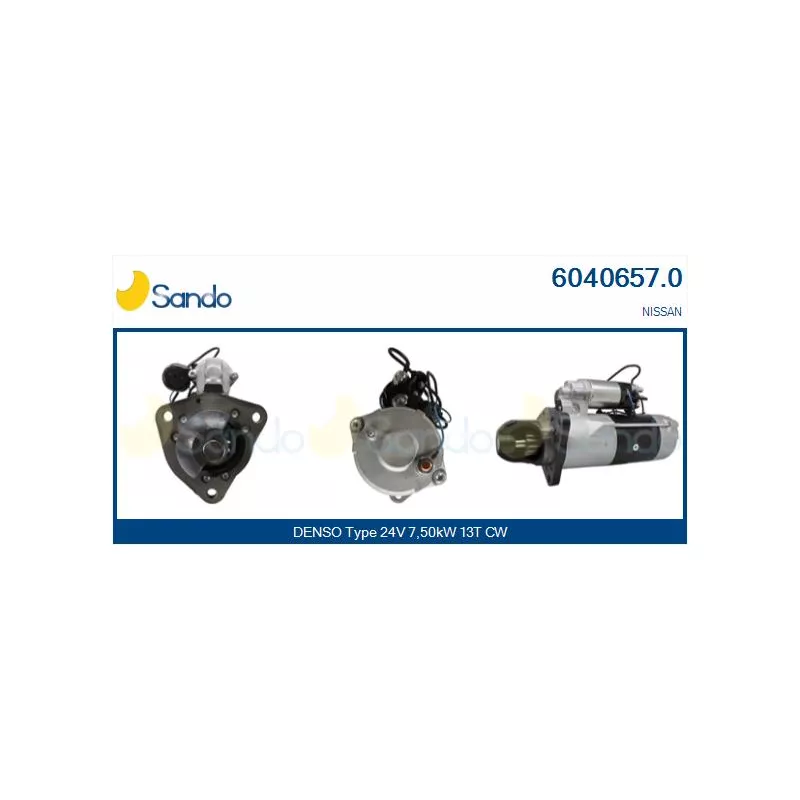 Démarreur SANDO 6040657.0