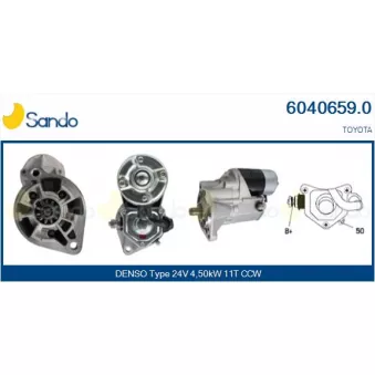 Démarreur SANDO 6040659.0