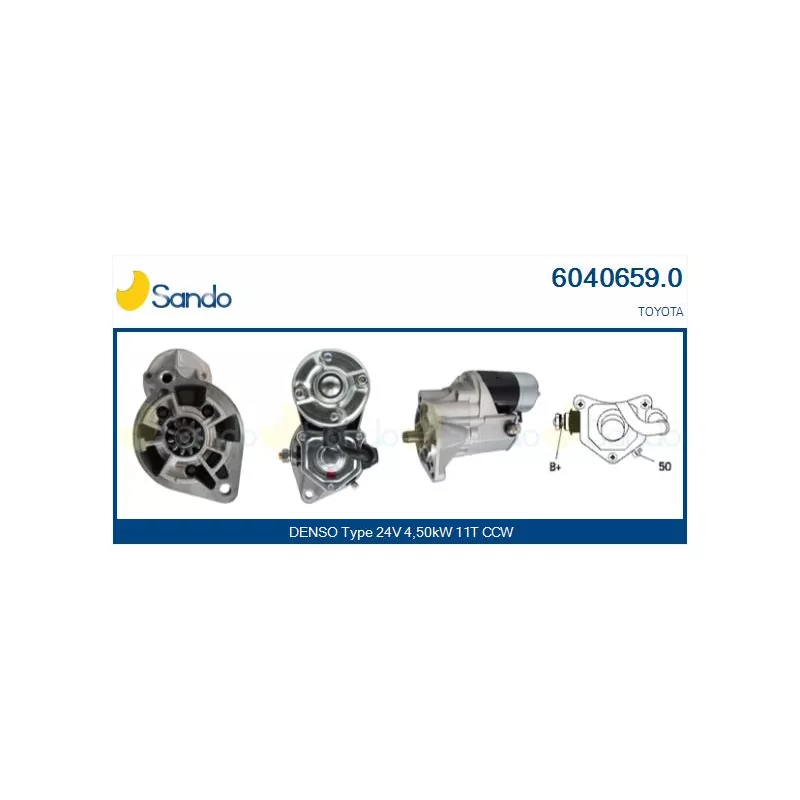 Démarreur SANDO 6040659.0