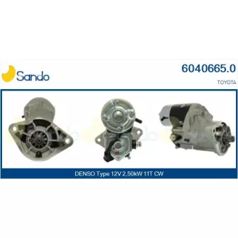 Démarreur SANDO 6040665.0
