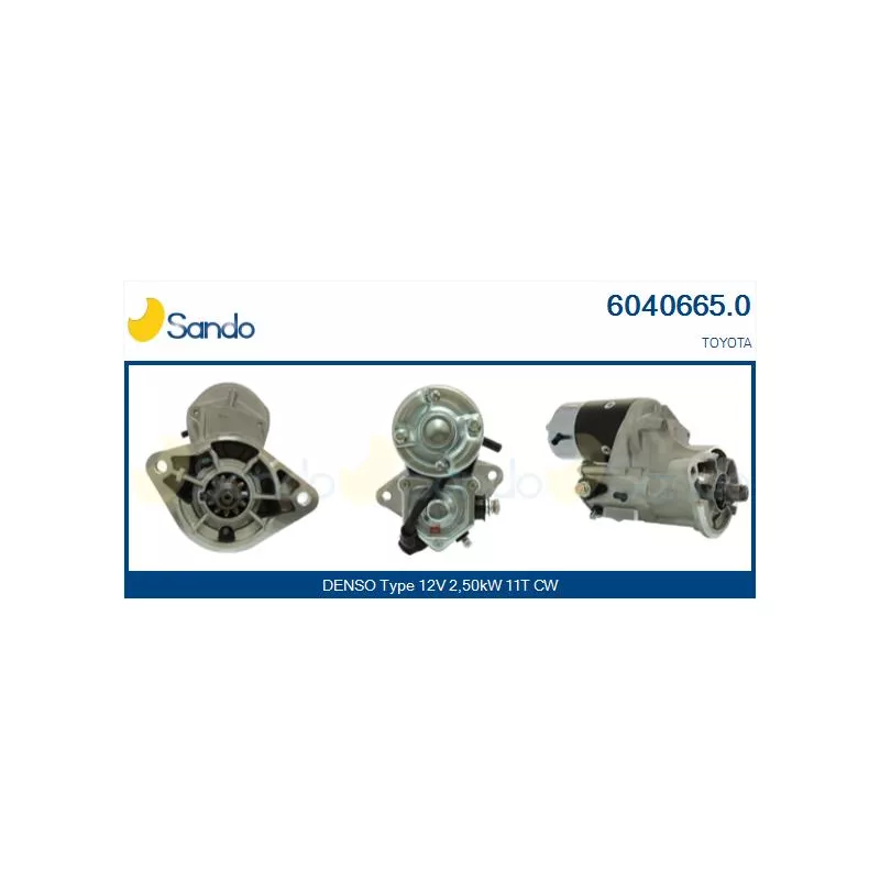Démarreur SANDO 6040665.0
