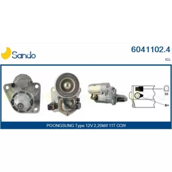 Démarreur SANDO 6041102.4