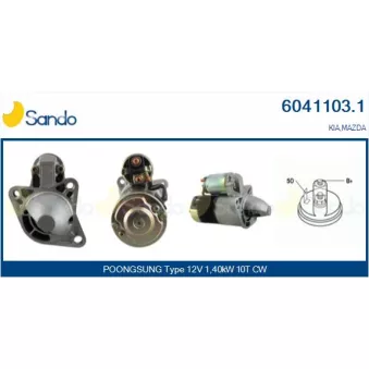 Démarreur SANDO 6041103.1
