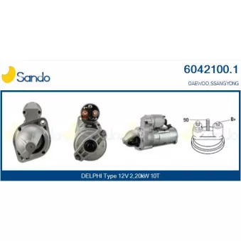 Démarreur SANDO 6042100.1