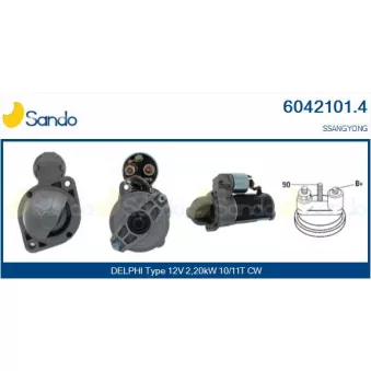 Démarreur SANDO 6042101.4