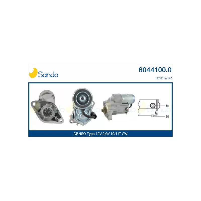 Démarreur SANDO 6044100.0