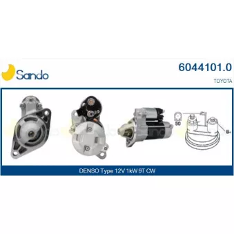Démarreur SANDO 6044101.0