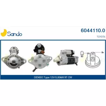 Démarreur SANDO 6044110.0