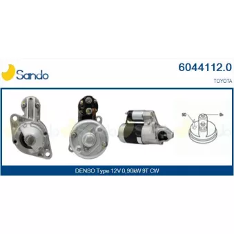 Démarreur SANDO 6044112.0