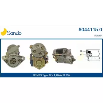 Démarreur SANDO 6044115.0