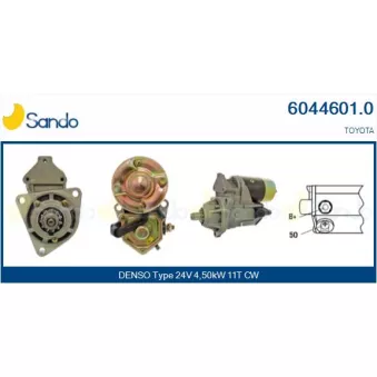 Démarreur SANDO 6044601.0
