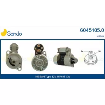 Démarreur SANDO 6045105.0