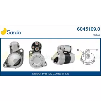 Démarreur SANDO 6045109.0