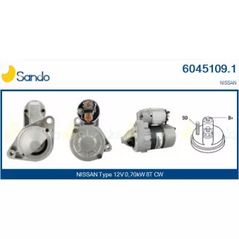 Démarreur SANDO 6045109.1