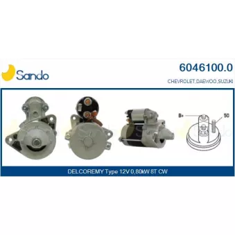 Démarreur SANDO 6046100.0