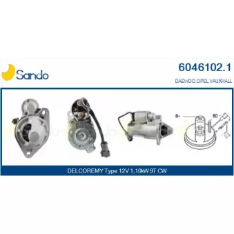 Démarreur SANDO 6046102.1