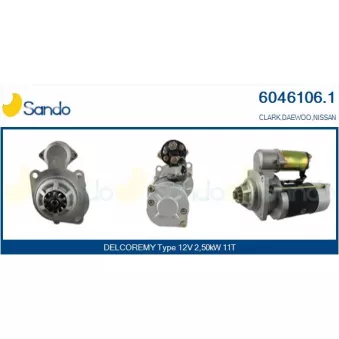 Démarreur SANDO 6046106.1