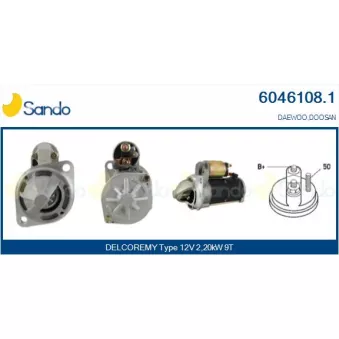 Démarreur SANDO 6046108.1
