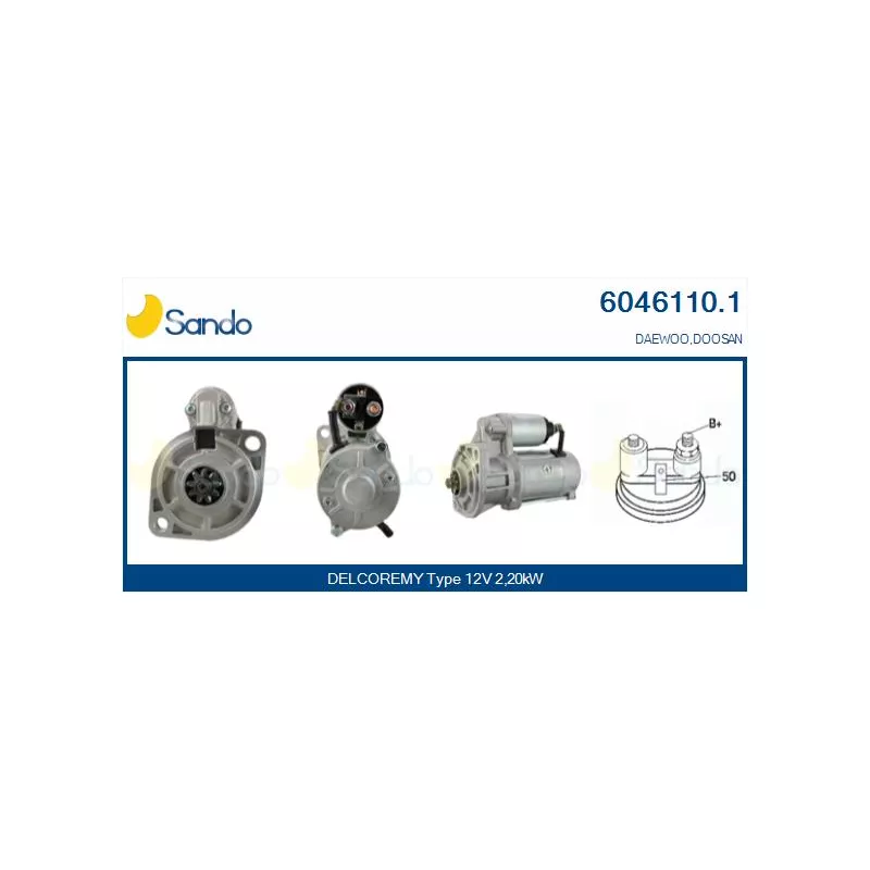 Démarreur SANDO 6046110.1