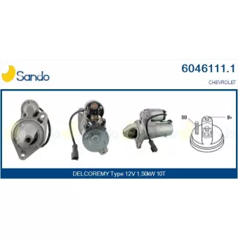 Démarreur SANDO 6046111.1