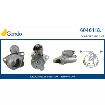 Démarreur SANDO 6046118.1