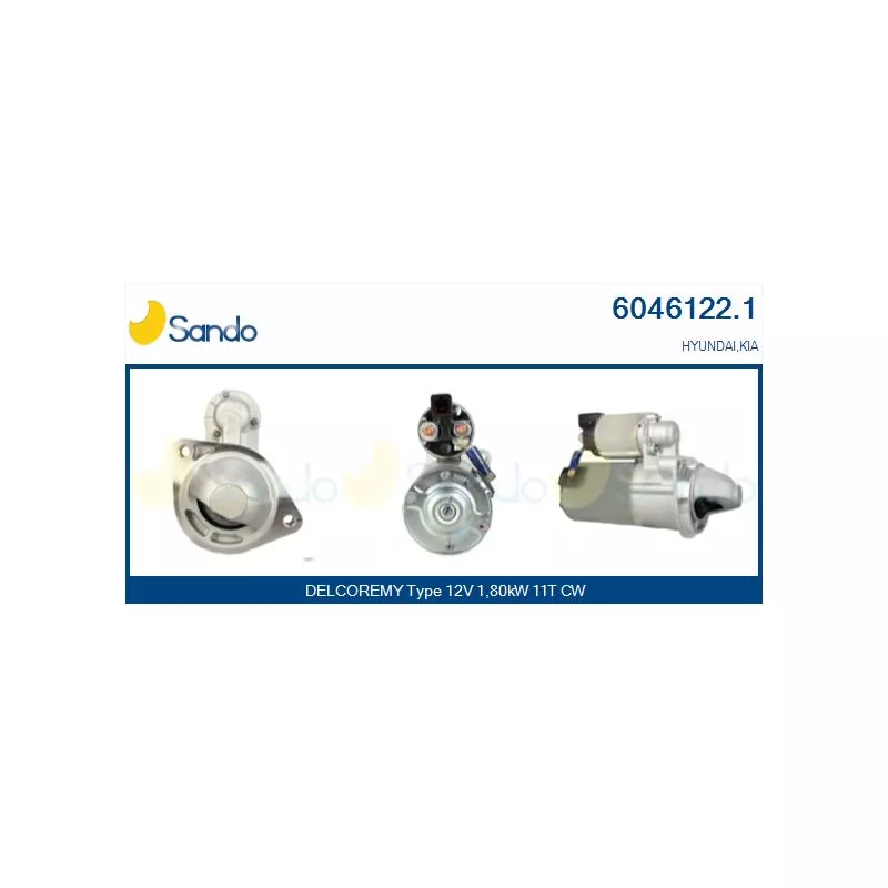 Démarreur SANDO 6046122.1