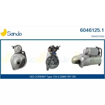 Démarreur SANDO 6046125.1