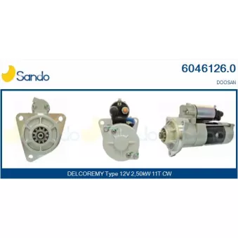 Démarreur SANDO 6046126.0