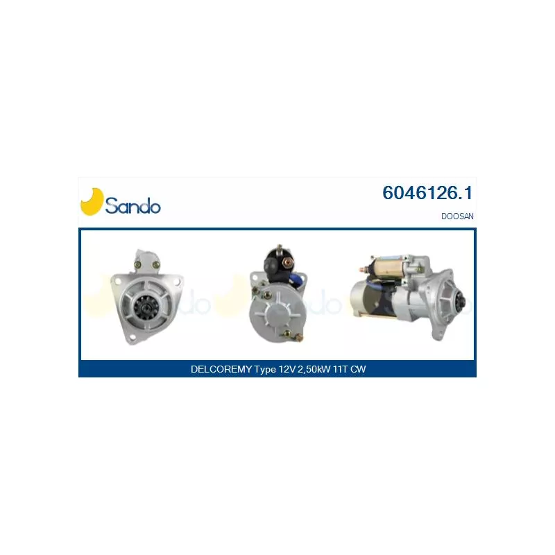Démarreur SANDO 6046126.1