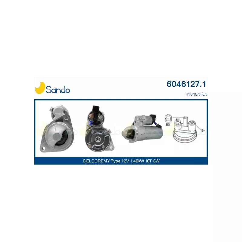 Démarreur SANDO 6046127.1