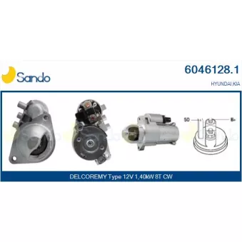 Démarreur SANDO 6046128.1