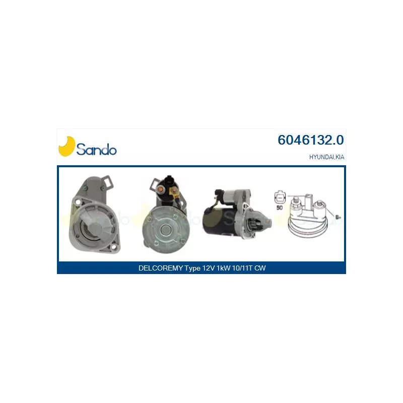 Démarreur SANDO 6046132.0