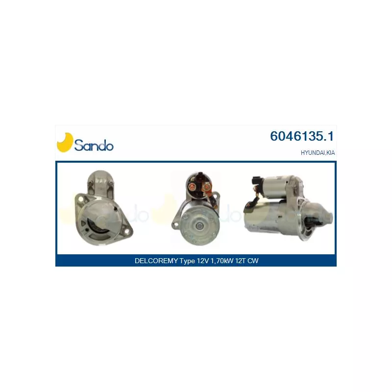 Démarreur SANDO 6046135.1