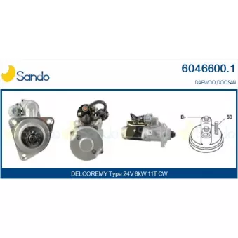 Démarreur SANDO 6046600.1