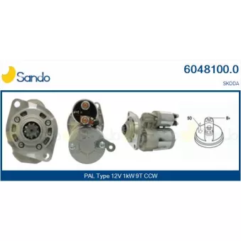 Démarreur SANDO 6048100.0