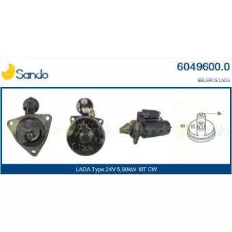 Démarreur SANDO 6049600.0