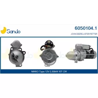 Démarreur SANDO 6050104.1