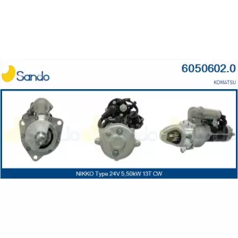 Démarreur SANDO 6050602.0